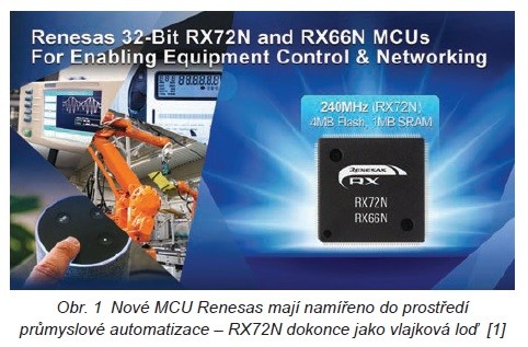 MCU Renesas vzkazují - v automatizaci nestačí jen ovládat